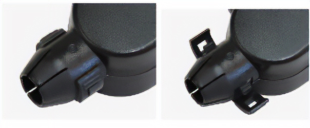 With lock mechanism to prevent unwanted opening