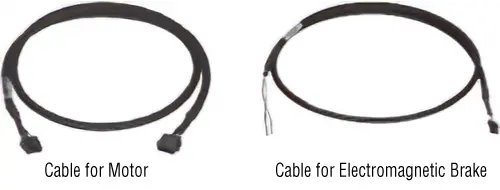 [1] Connection Cable Set for Motor/Electromagnetic Brake, Flexible Connection Cable Set for Motor/Electromagnetic Brake