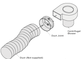 Duct Joint for Exhaust Outlet