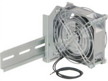Fan Compatible With DIN-Rail Mounting Lead Wire Type