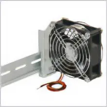 Fan Compatible with DIN-Rail Mounting