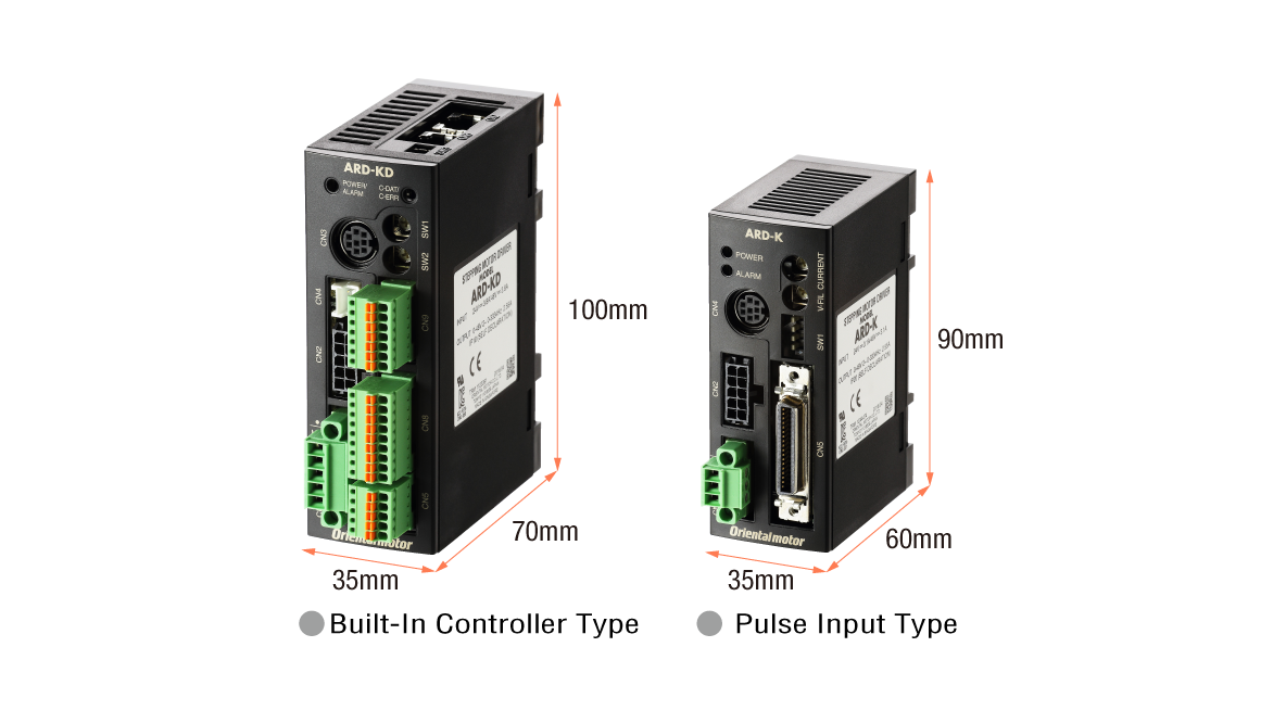 Compact DC input driver