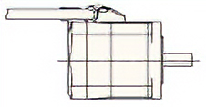 Motor Cable Configuration Horizontal Outlet Direction