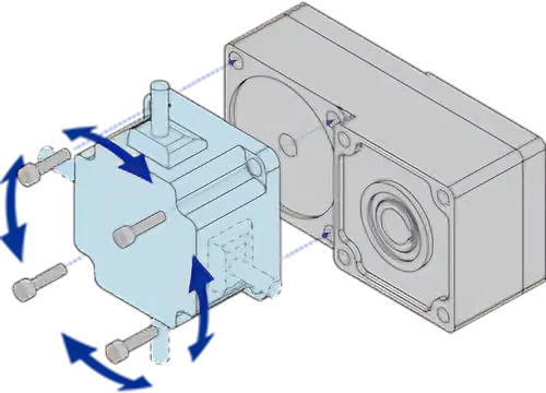Gearhead is removable
