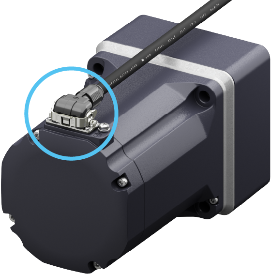 Brushless Motor 750 W Connector Type