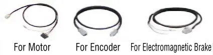 For Motor/For Encoder/For Electromagnetic Brake