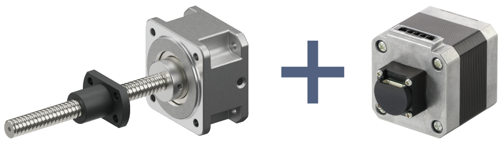 Examples of Attachment and Motor With Encoder Combination