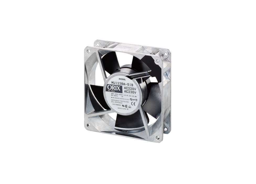 AC Axial Flow Fans MU Series Moisture Proof Type