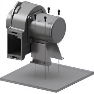 Mounting pedestal (Assembled image)