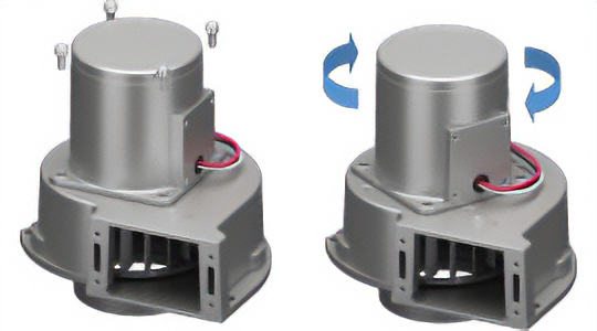 Changing exhaust outlet position