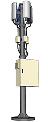 Base stations for cell phones, etc.