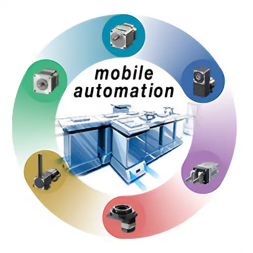 Mark on the cover of the Mobility Automation flyer