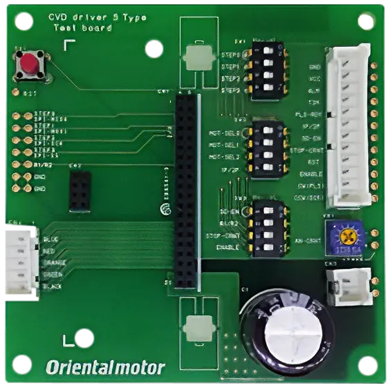 Front of test boards