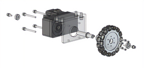 Hollow Shaft Flat Gearhead