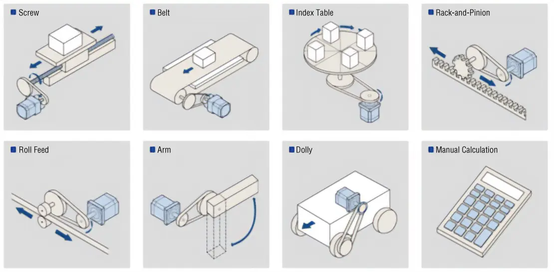 Motor Sizing Tool Image