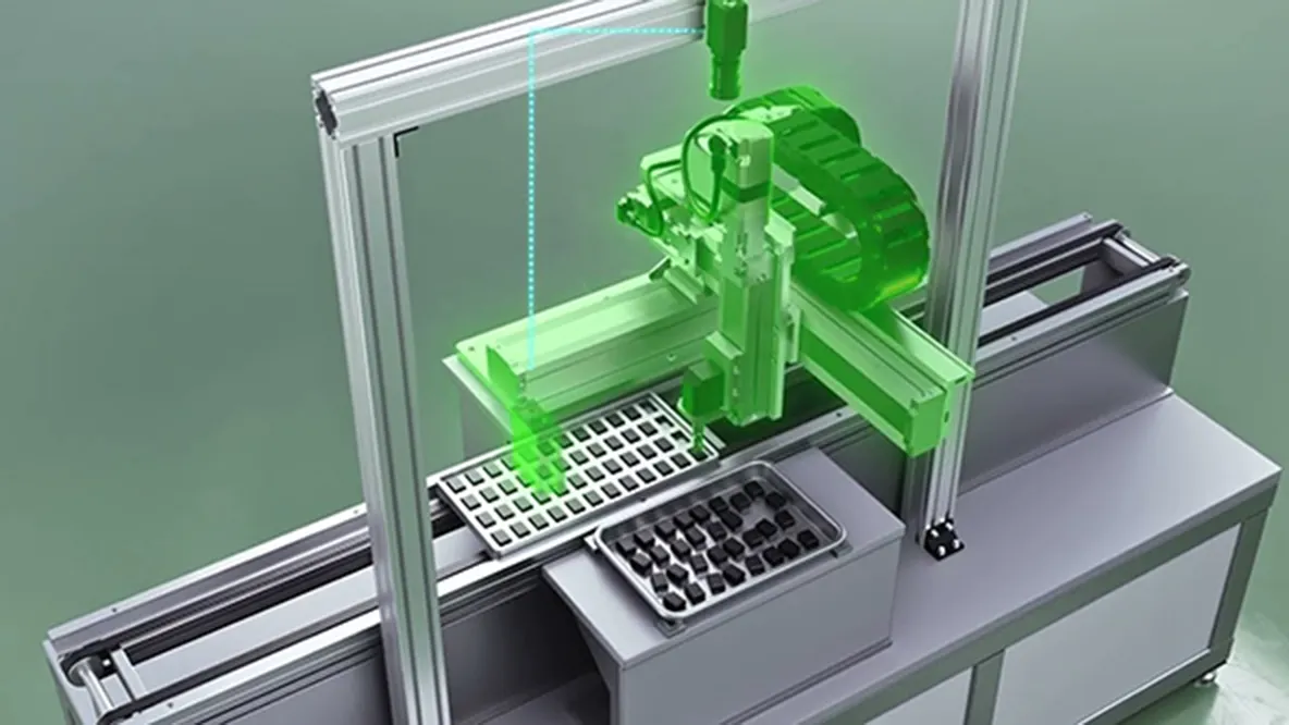 Image of the Small Robots OVR - 3-Axis Cartesian Robot for Improved Productivity in Palletizing Systems