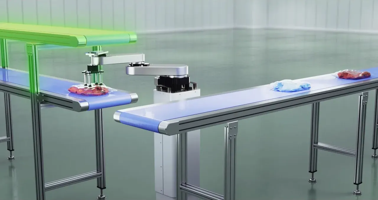 Image of the SCARA Picking Robot With Lifting Function That Achieves Productivity Enhancement and Space Savings