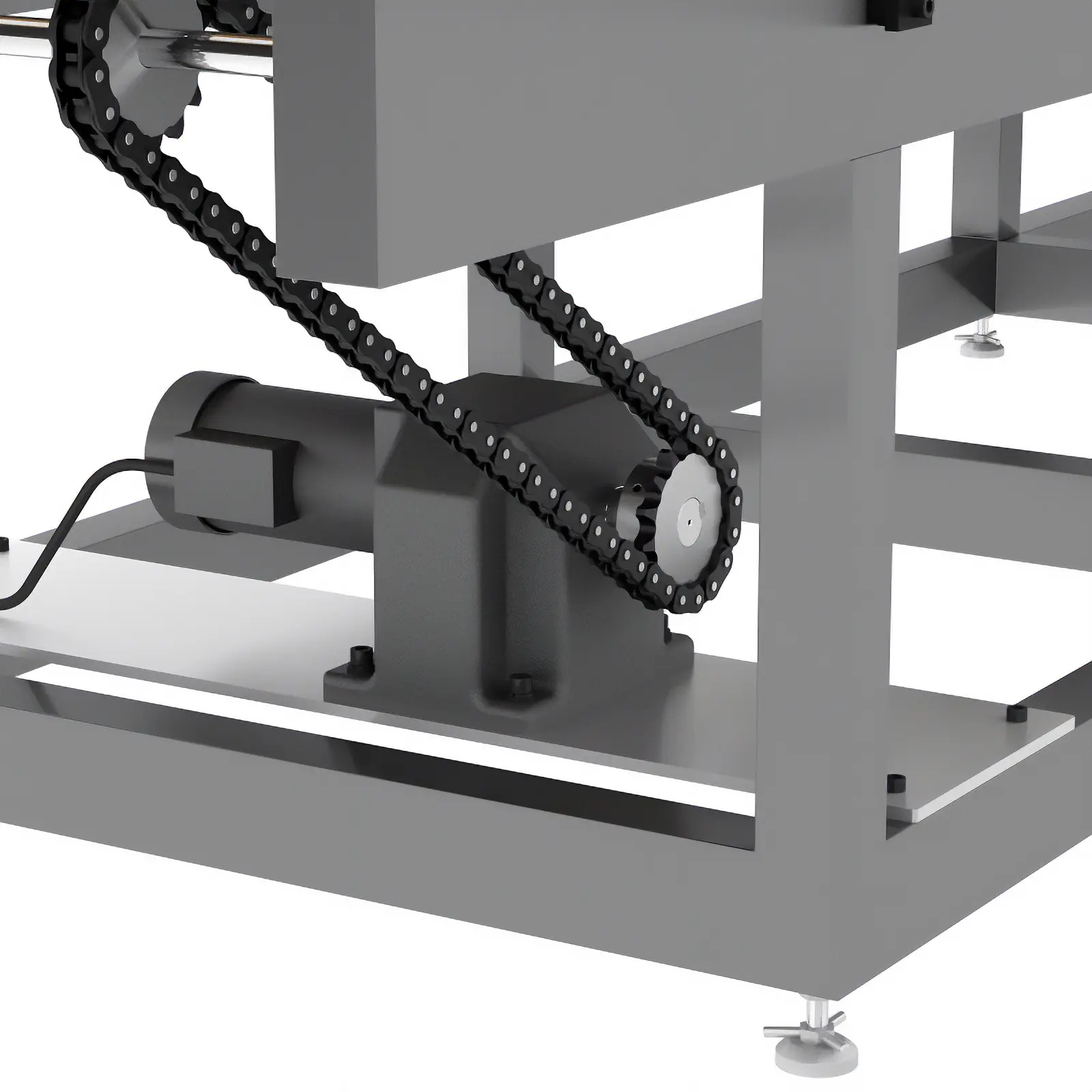 Image of the Example of Chain Conveyor Motor Downsizing and Weight Reduction