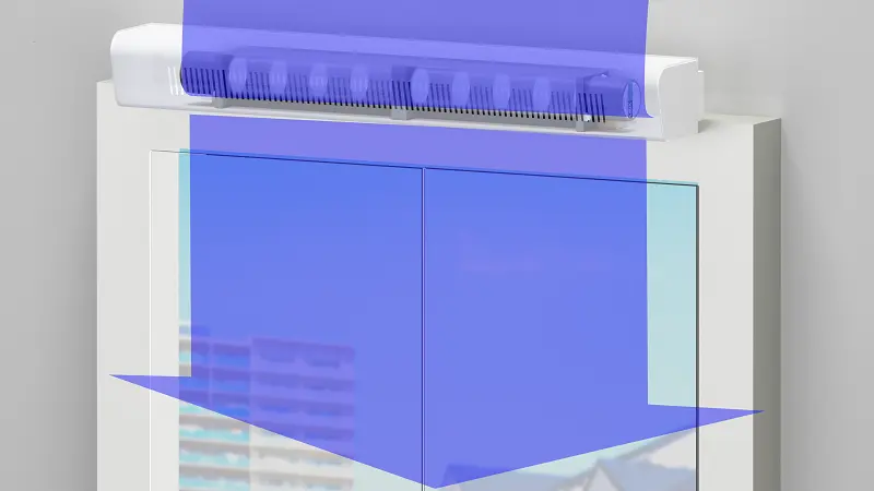 Sending a Wide, Uniform Air Flow