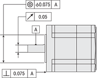 Disconnect the motor and driver when measuring insulation resistance, or conducting a dielectric strength test.